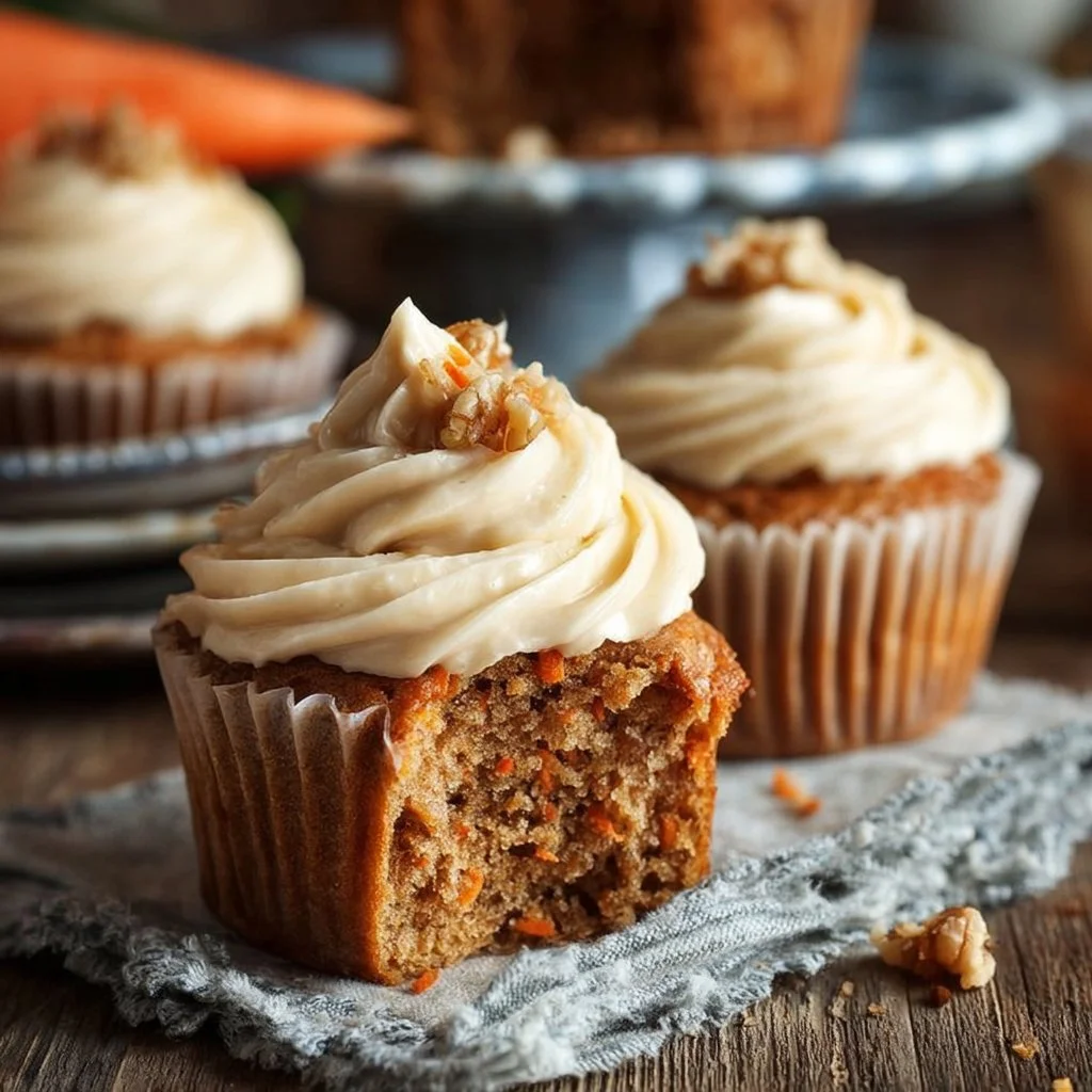 Carrot Cake Cupcakes