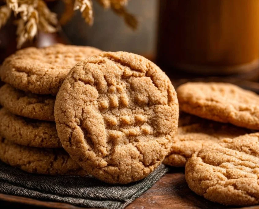 Chewy Peanut Butter Cookies
