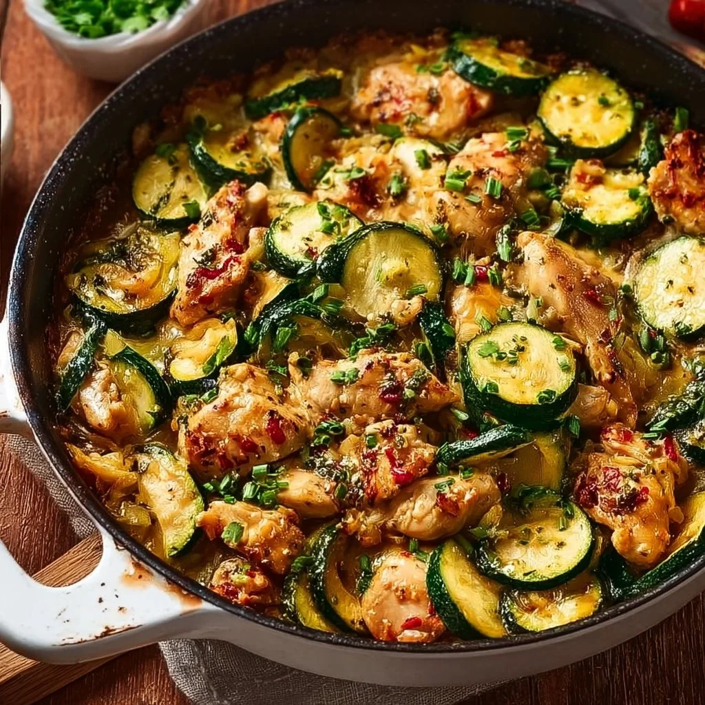 Chicken and Zucchini Stir-Fry
