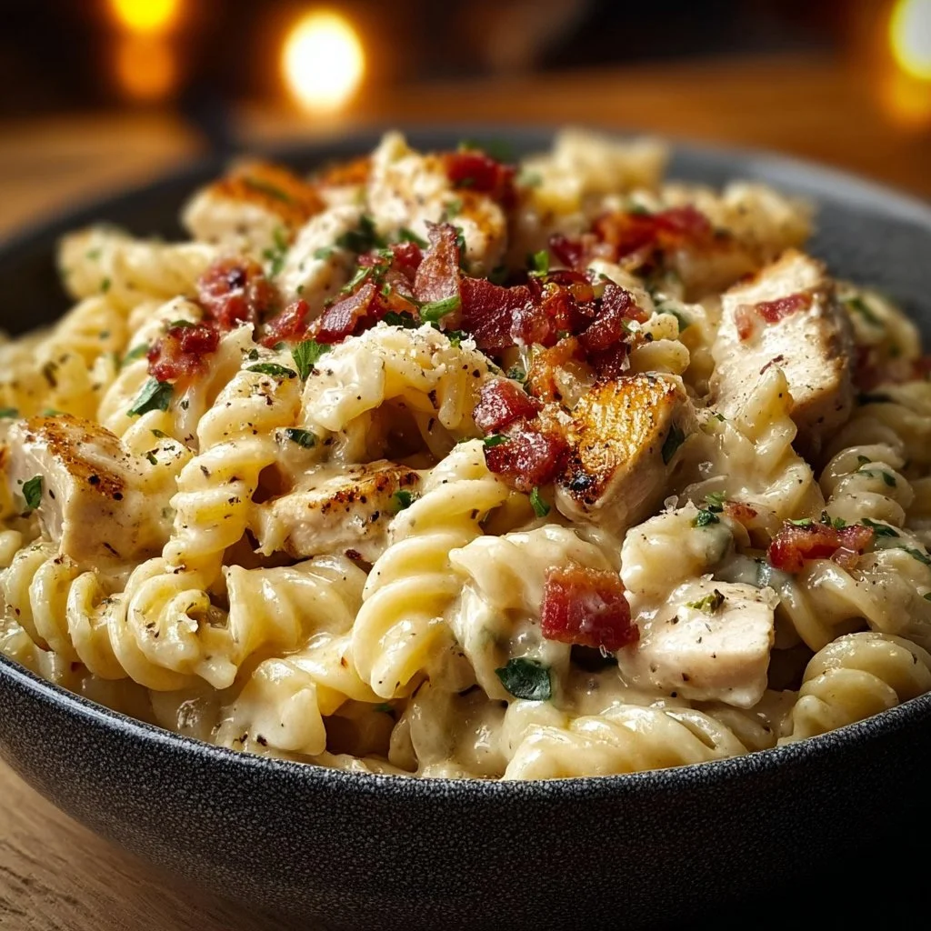 Chicken Bacon Ranch Pasta