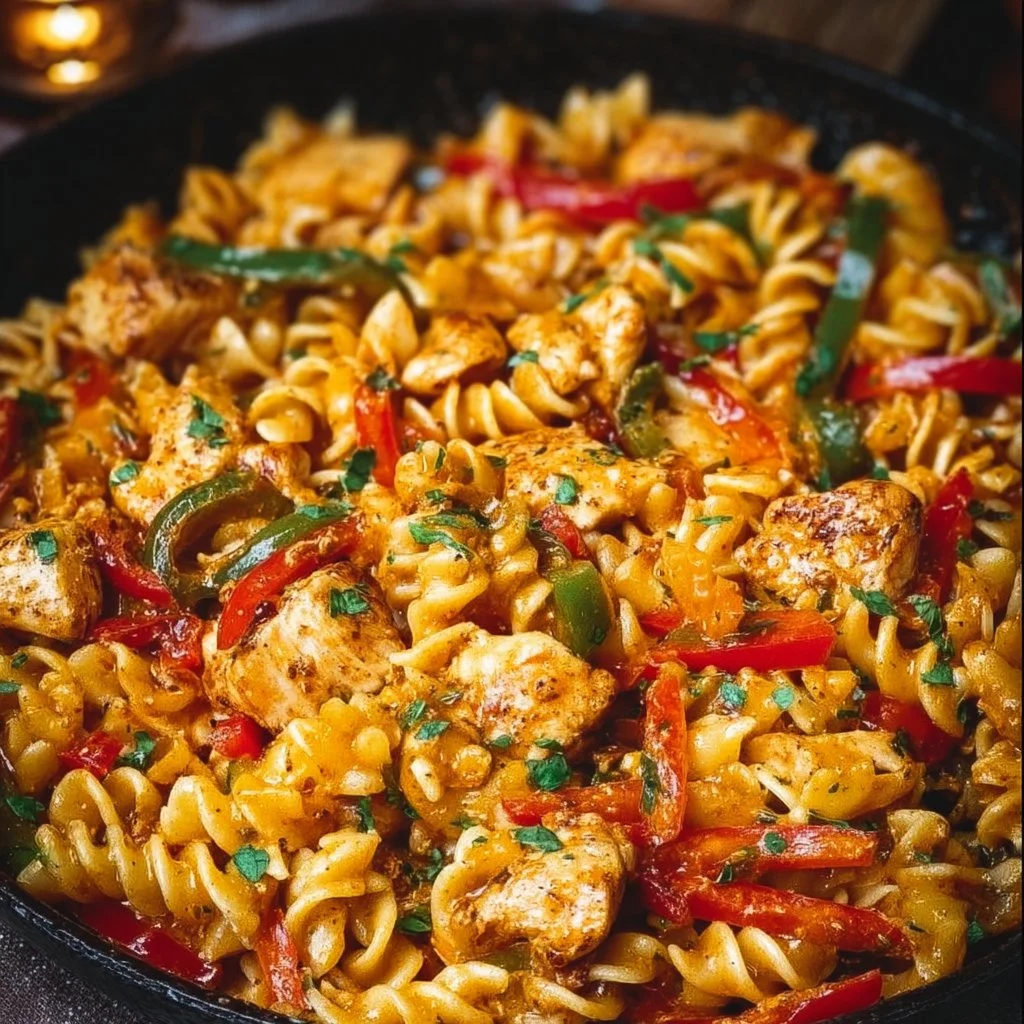 Chicken Fajita Pasta - 30minutesmeals.com | Healthy recipes, Chicken dinner recipes, Pasta dinner recipes
