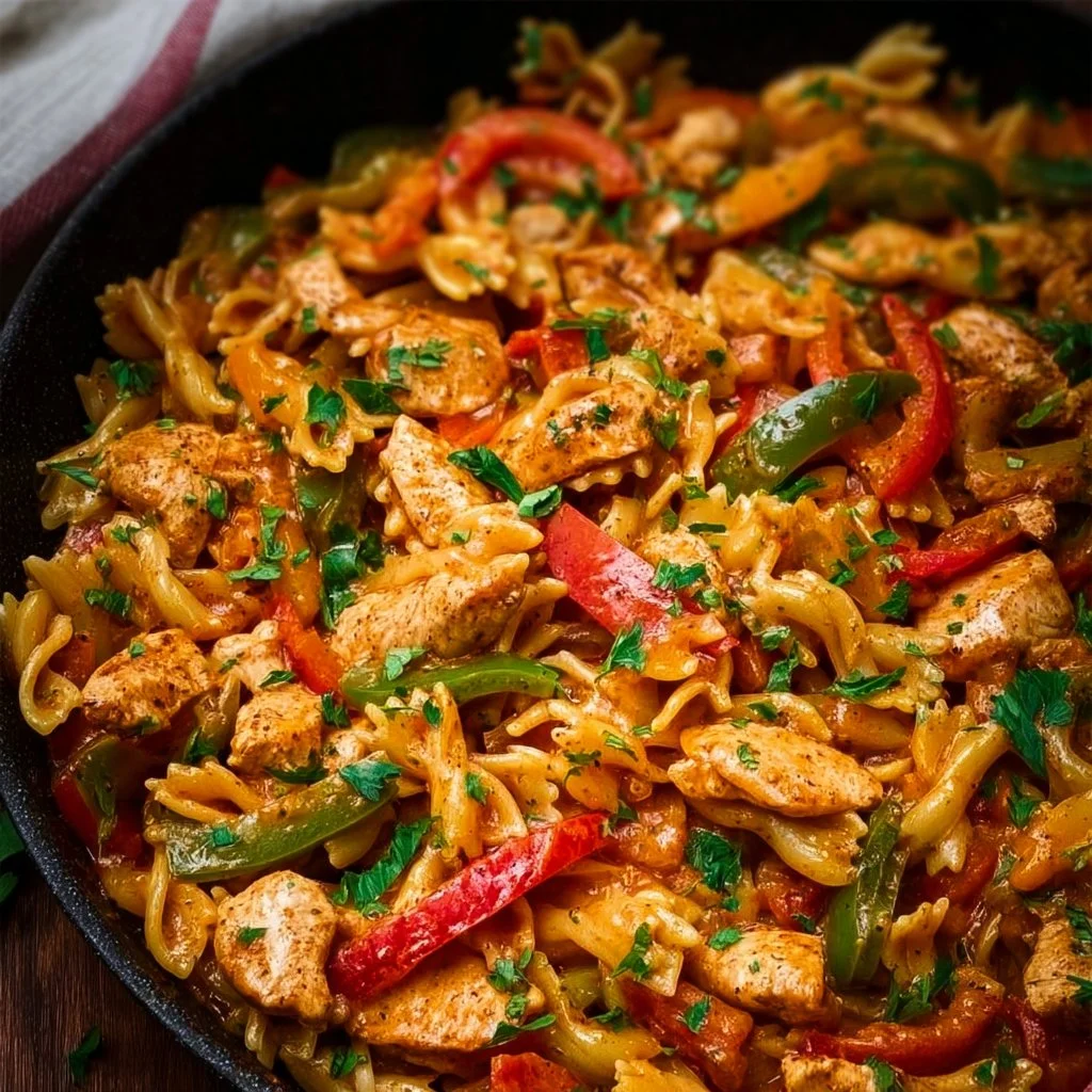Chicken Fajita Pasta - 30minutesmeals.com | Healthy recipes, Pasta dinner recipes, Healthy dinner recipes