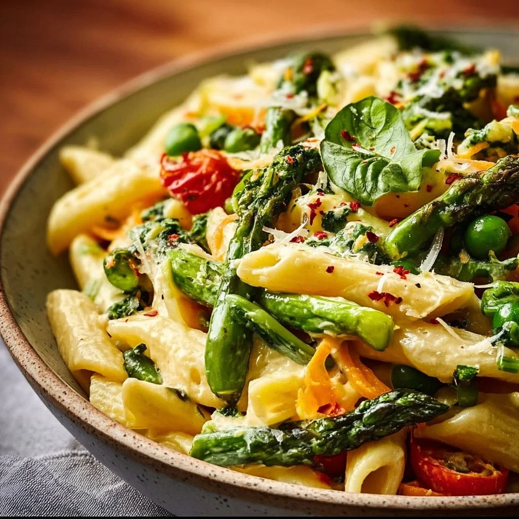 Creamy Pasta Primavera