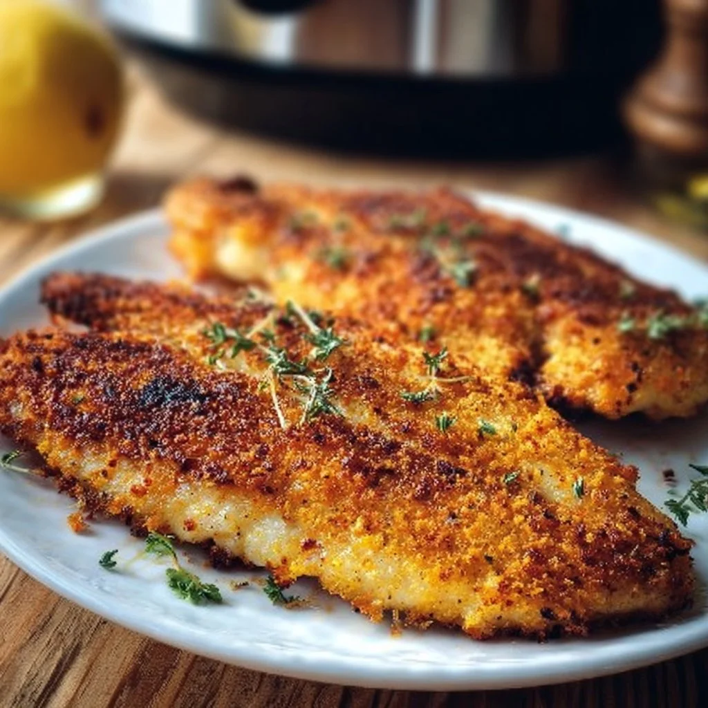 Crispy Air Fryer Tilapia
