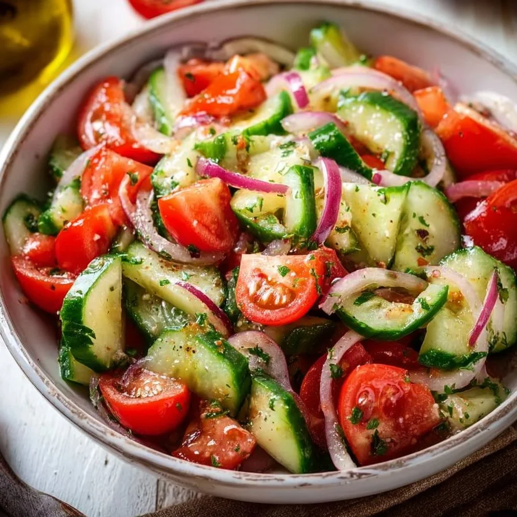 Cucumber Tomato Salad