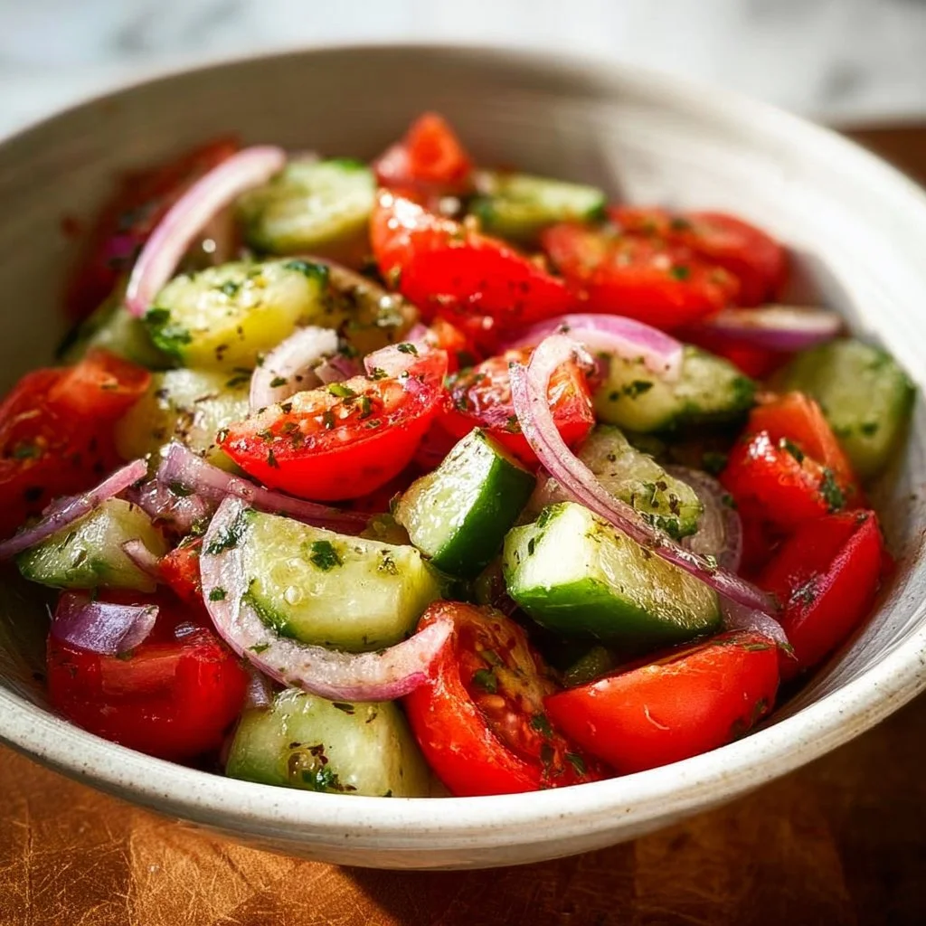 Cucumber Tomato Salad