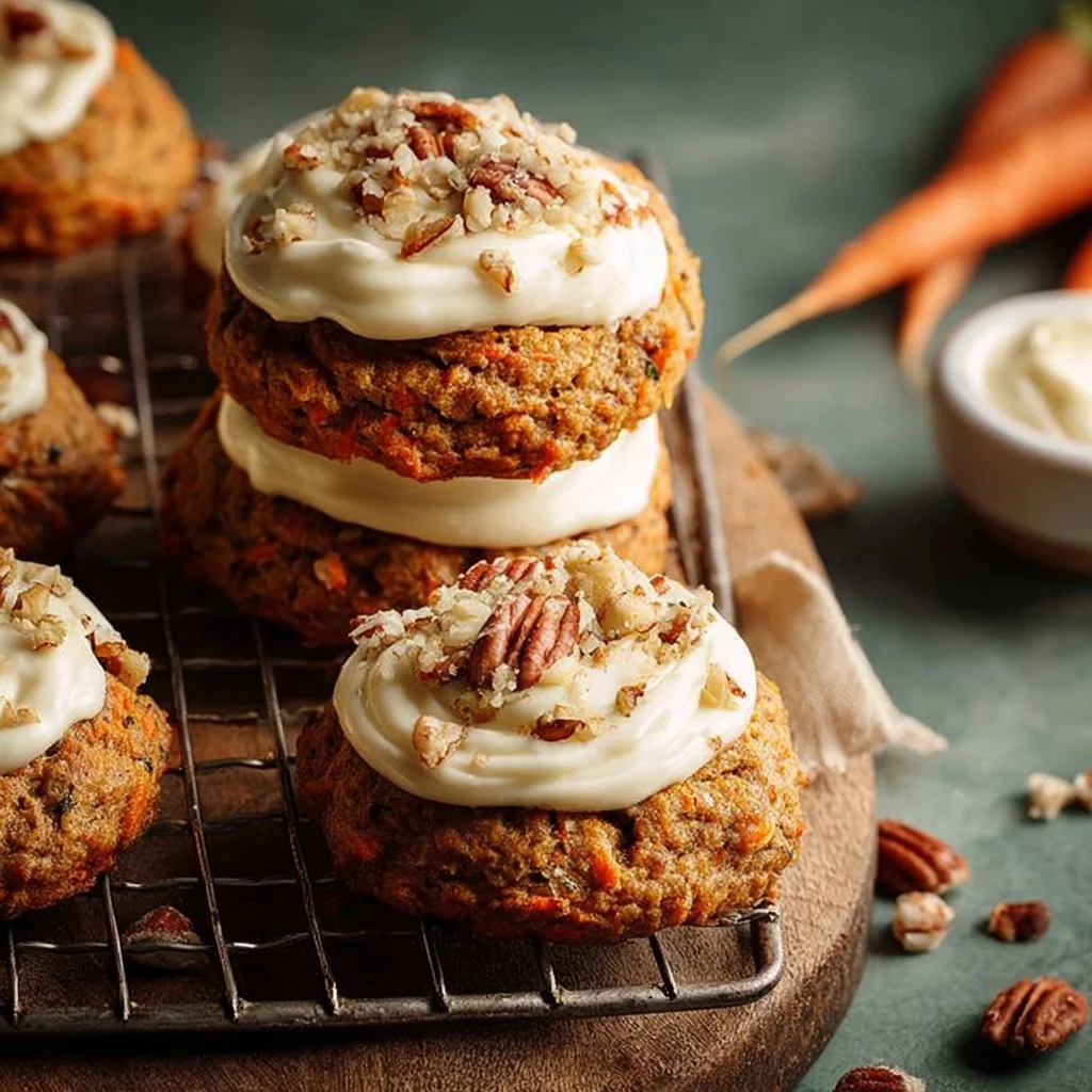 Delicious Carrot Cake Cookies