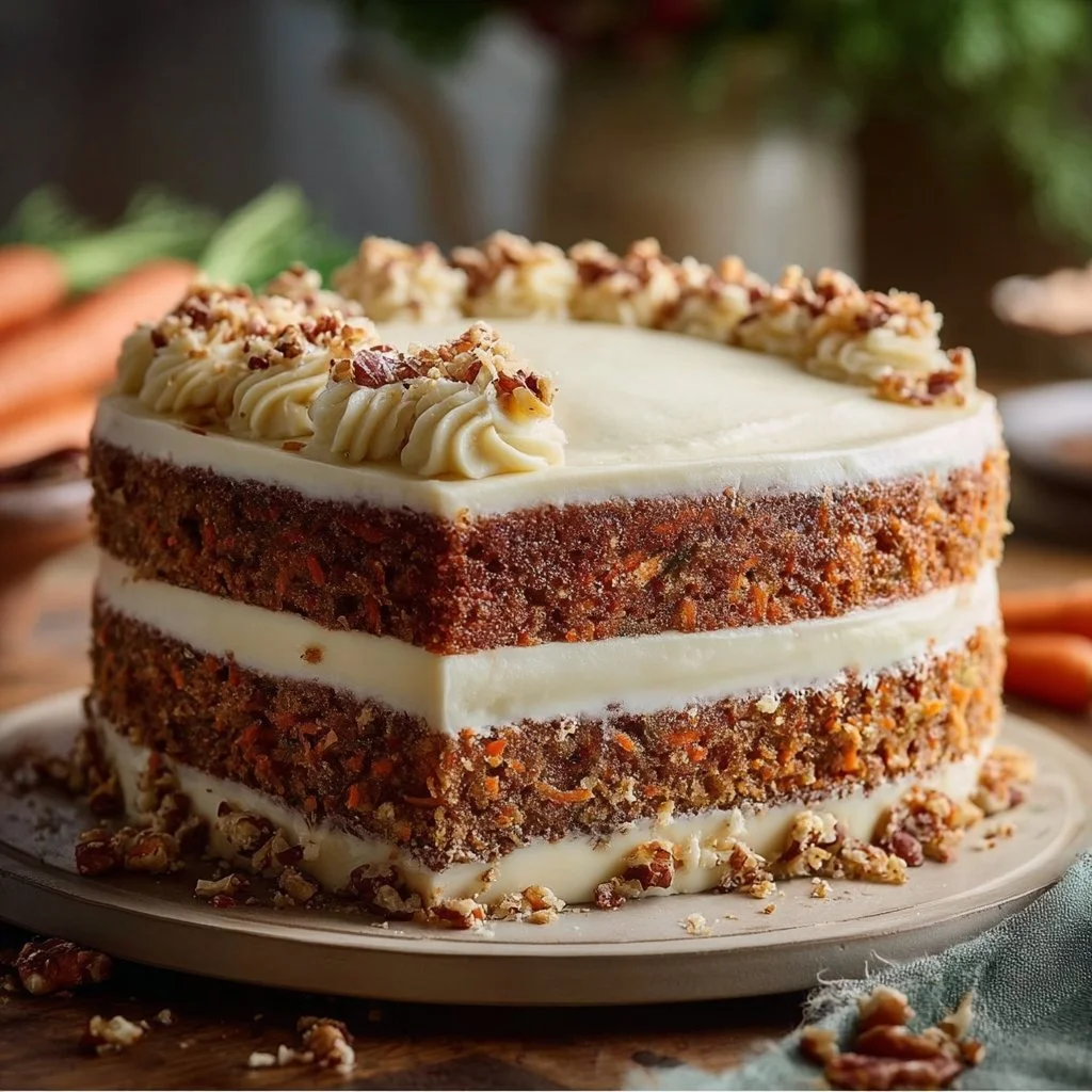 Delicious Carrot Cake Recipe