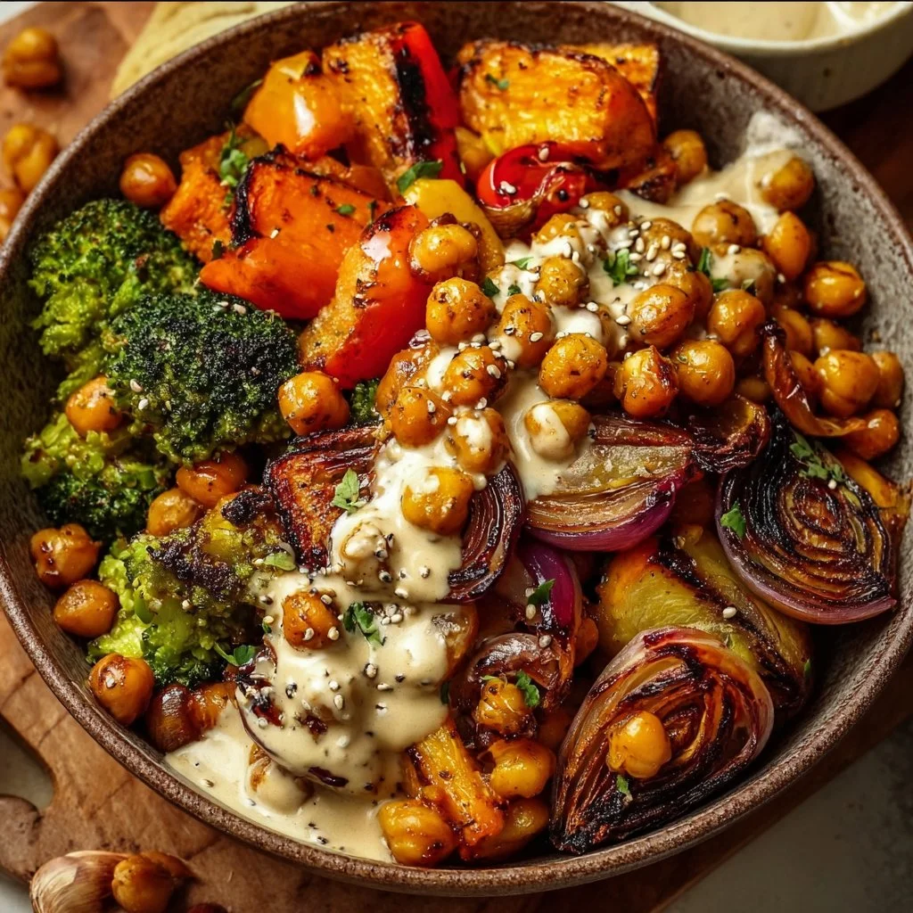 Delicious Roasted Veggie Chickpea Bowls for Healthy Comfort