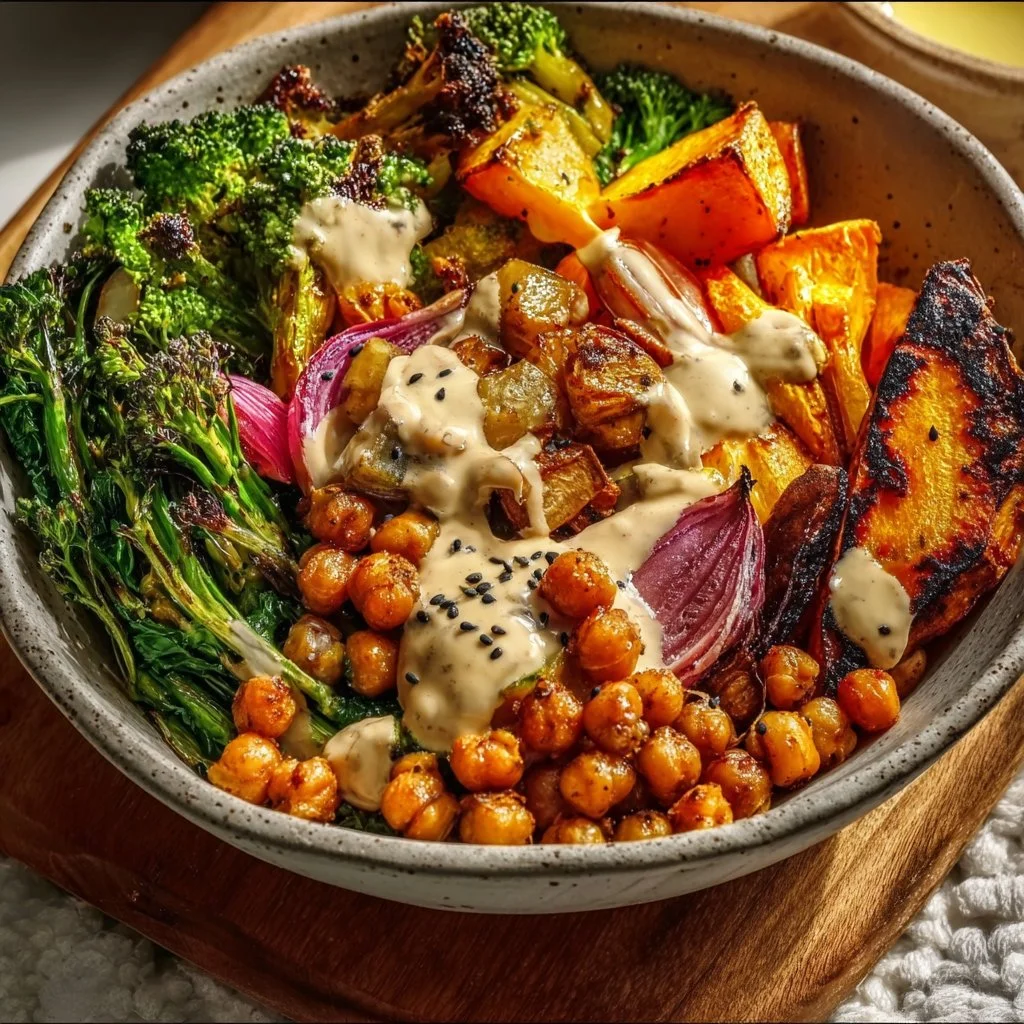 Delicious Roasted Veggie Chickpea Bowls for Healthy Comfort