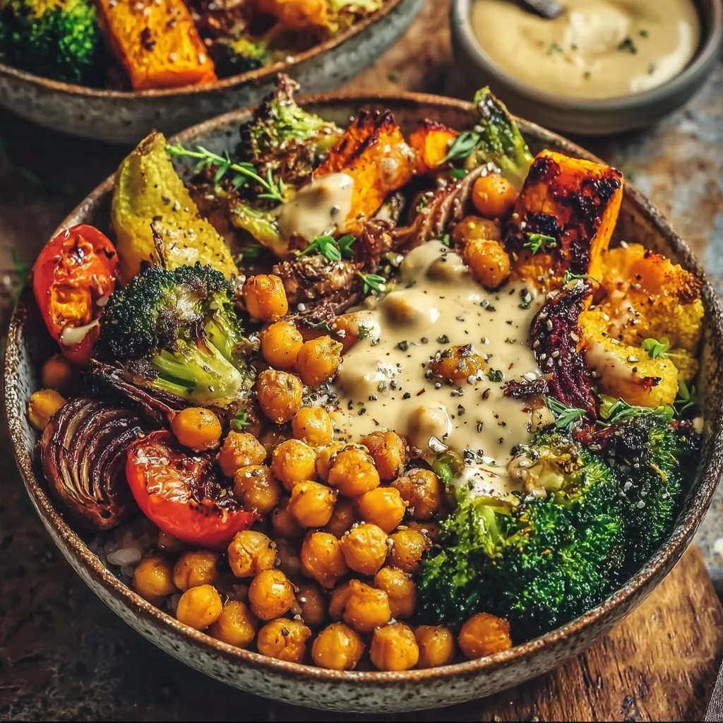 Delicious Roasted Veggie Chickpea Bowls for Healthy Comfort