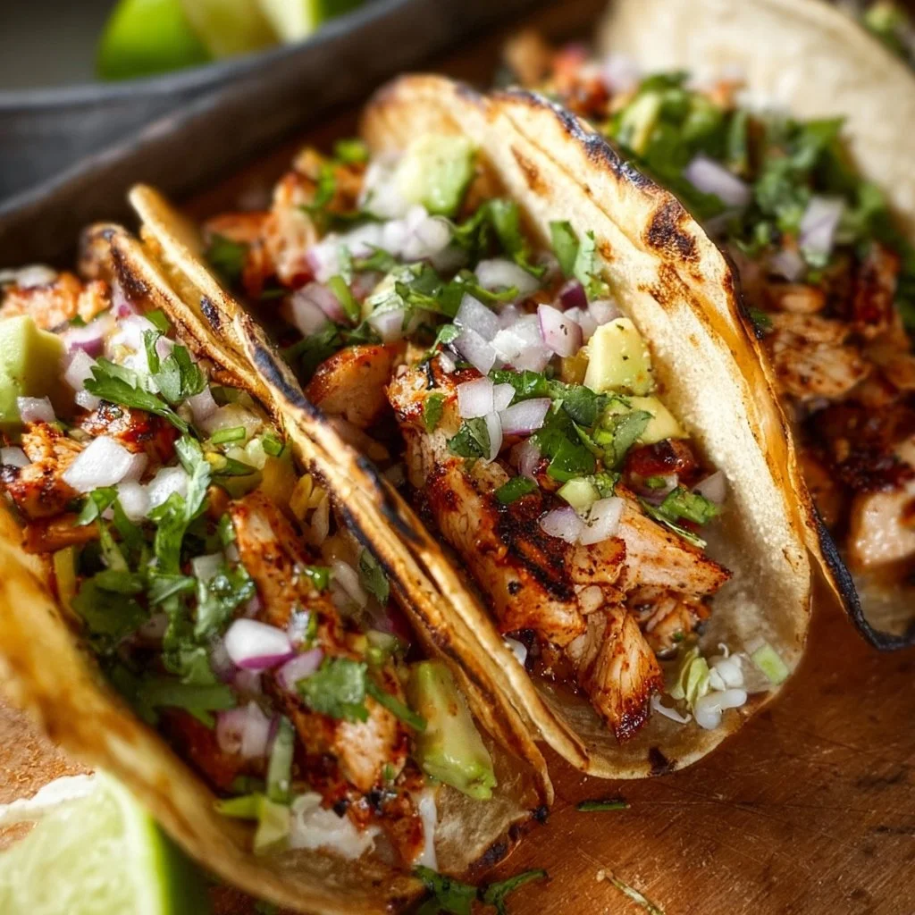 Easy Chicken Tacos