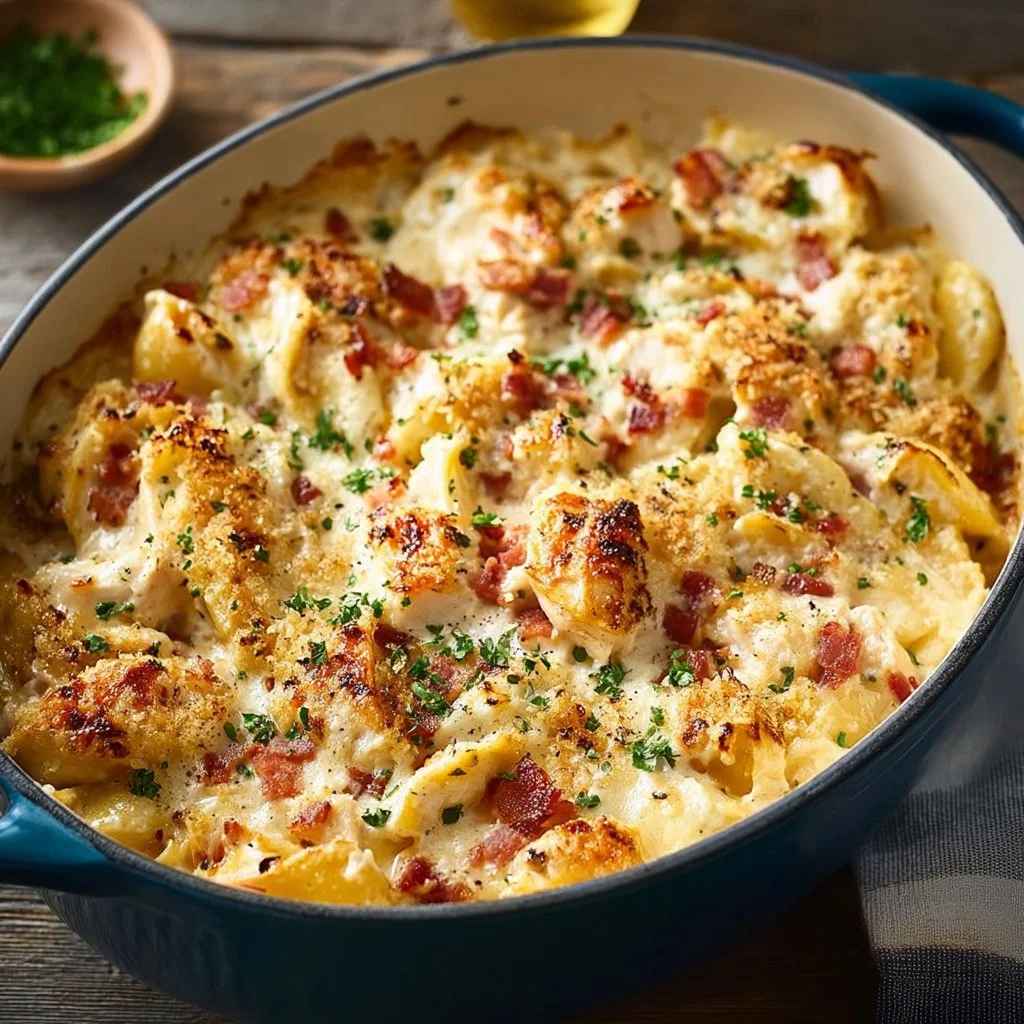 Easy Crack Chicken Casserole