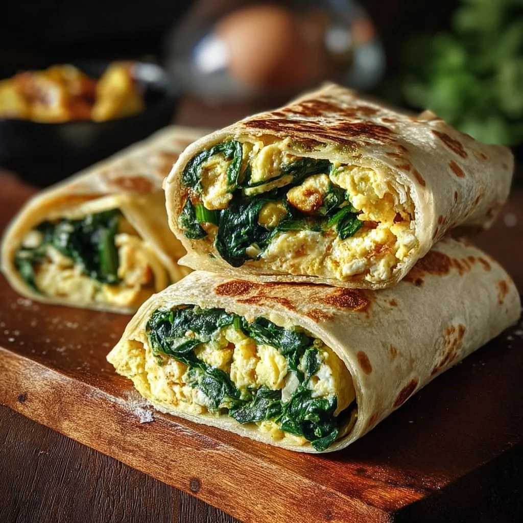 Easy Egg Spinach Wraps That Will Totally Boost Your Breakfast Game