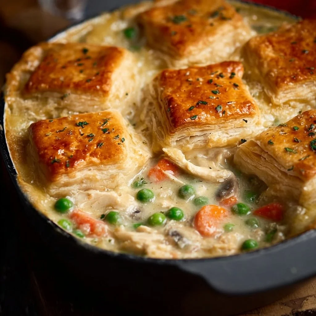 Easy Homemade Chicken Pot Pie Casserole