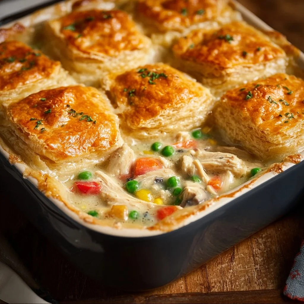 Easy Homemade Chicken Pot Pie Casserole