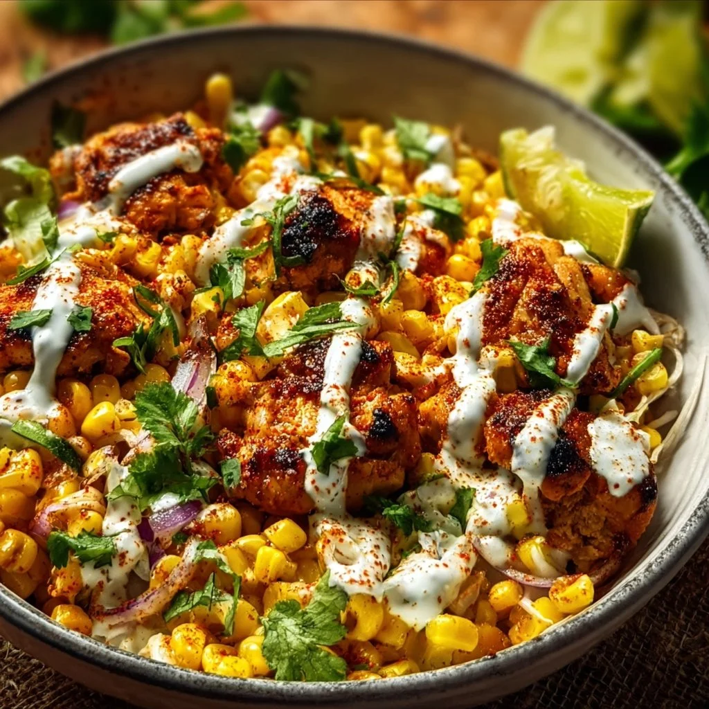 Easy Street Corn Chicken Bowl