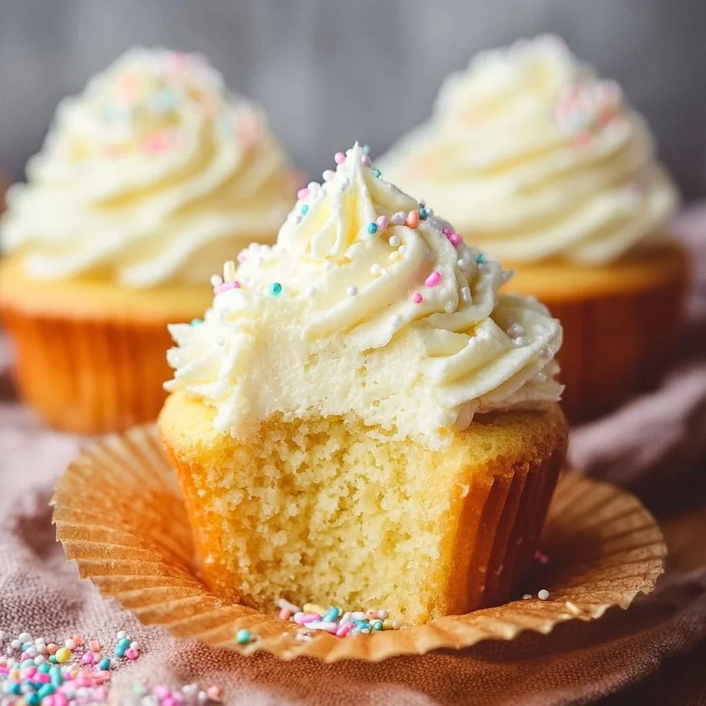 Easy Vanilla Cupcakes 4 Easy Homemade Vanilla Cupcakes Recipe