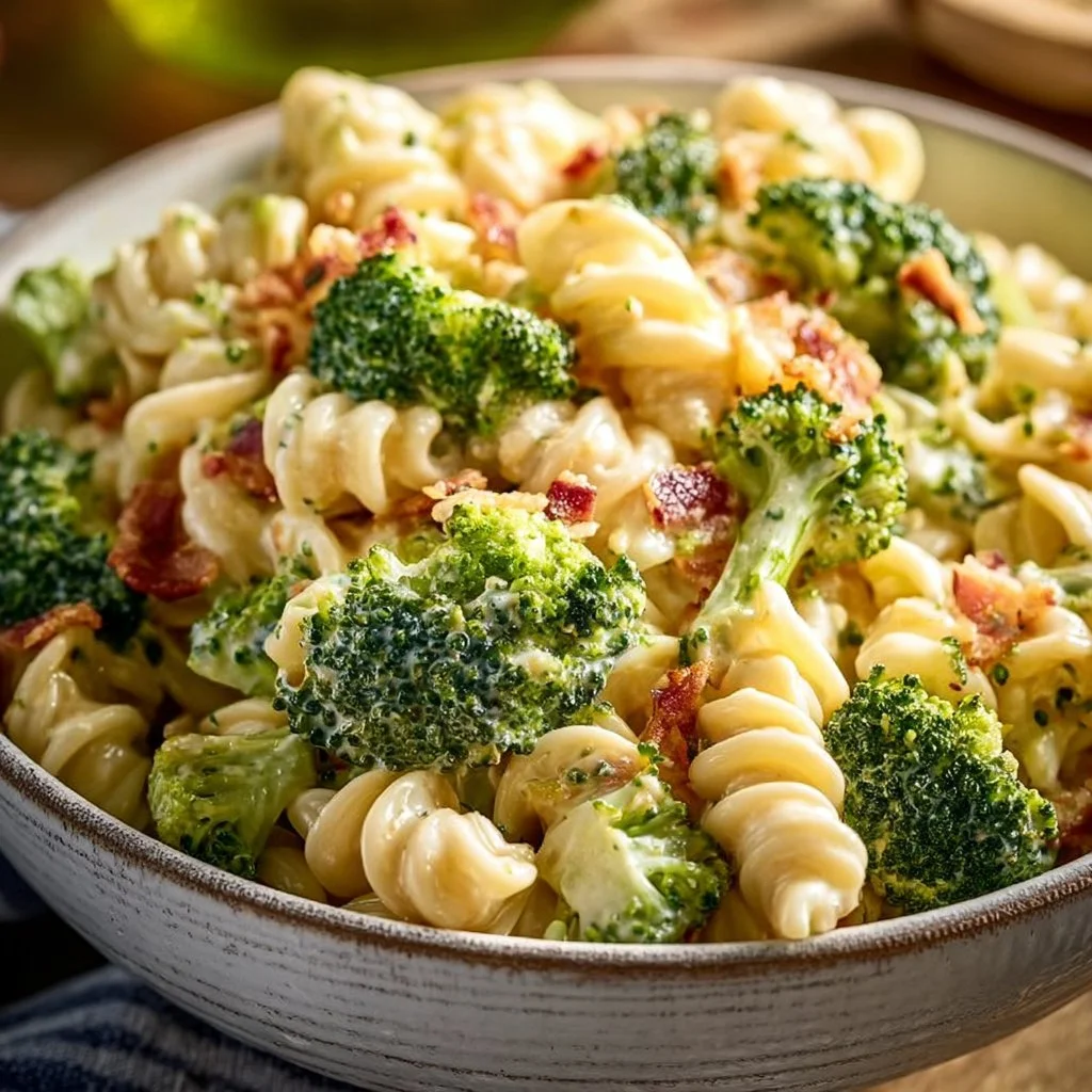 Fresh Broccoli Pasta Salad