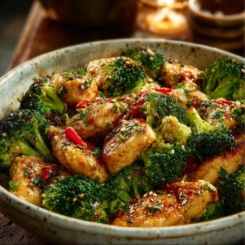 Garlic Butter Chicken Broccoli