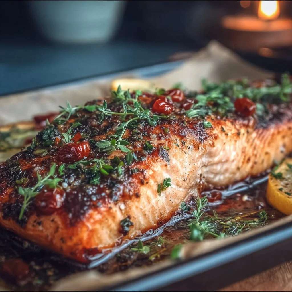Healthy Easy Sheet Pan Salmon