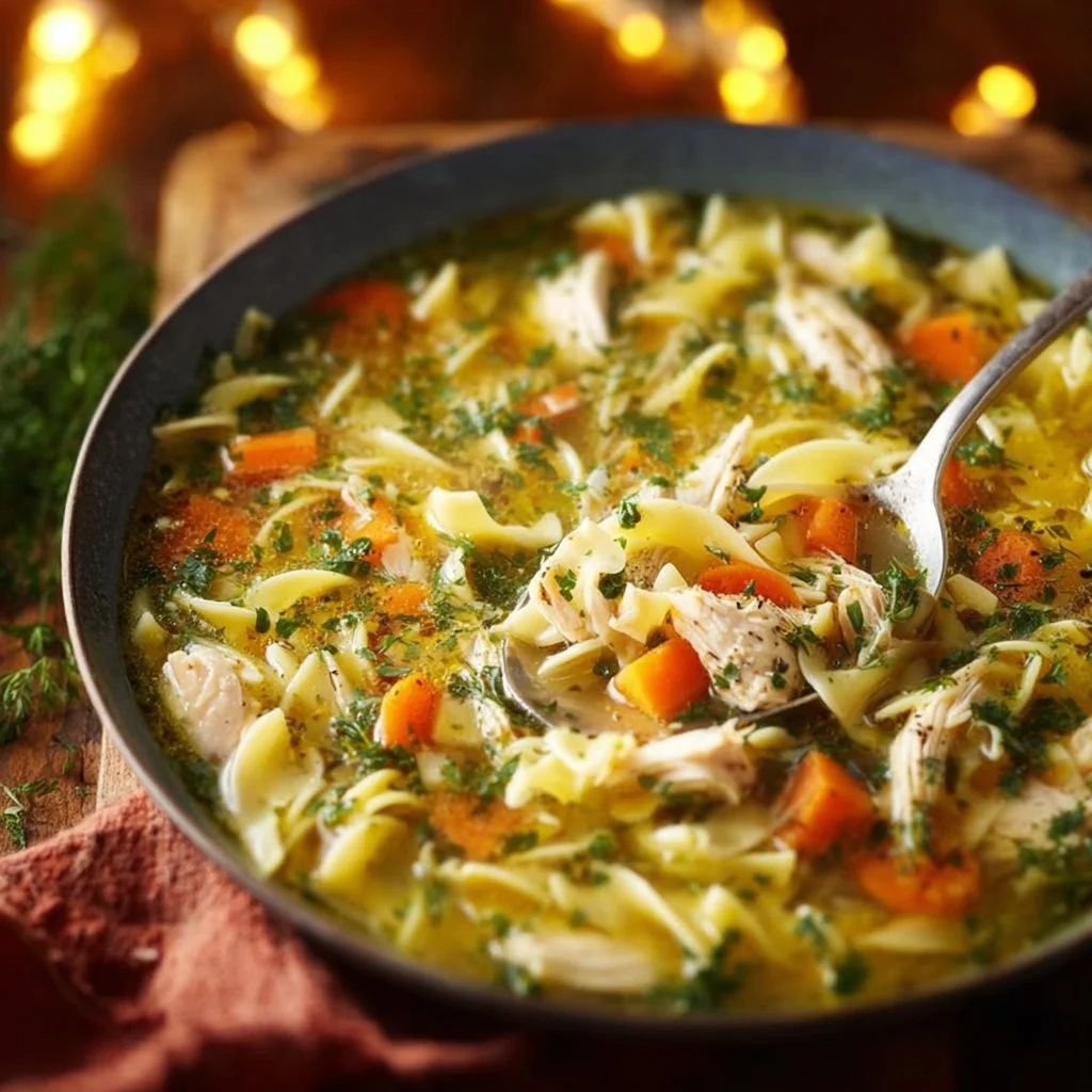 Homestyle Chicken Noodle Soup