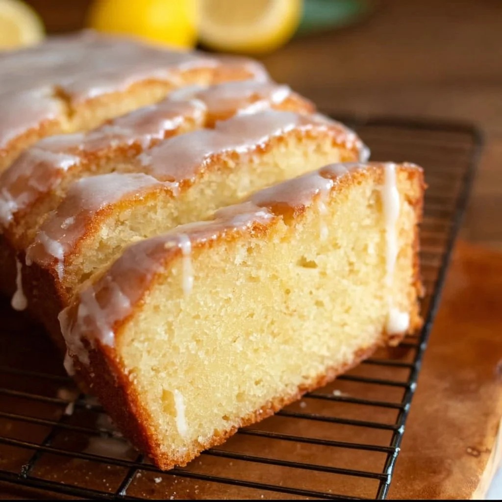 Iced Lemon Pound Cake Loaf (Best Recipe Ever) - Savvy Saving Couple
