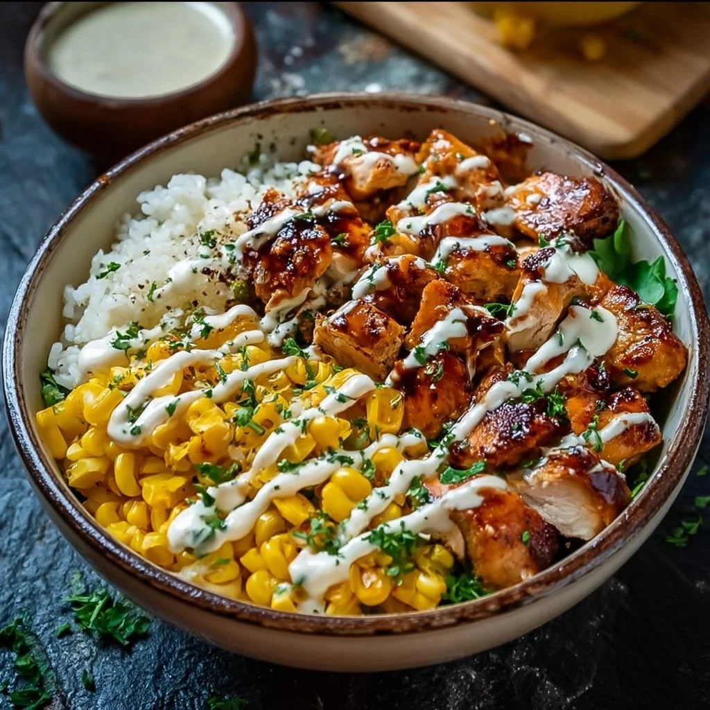 Irresistible High Protein BBQ Ranch Chicken Bowl in Minutes