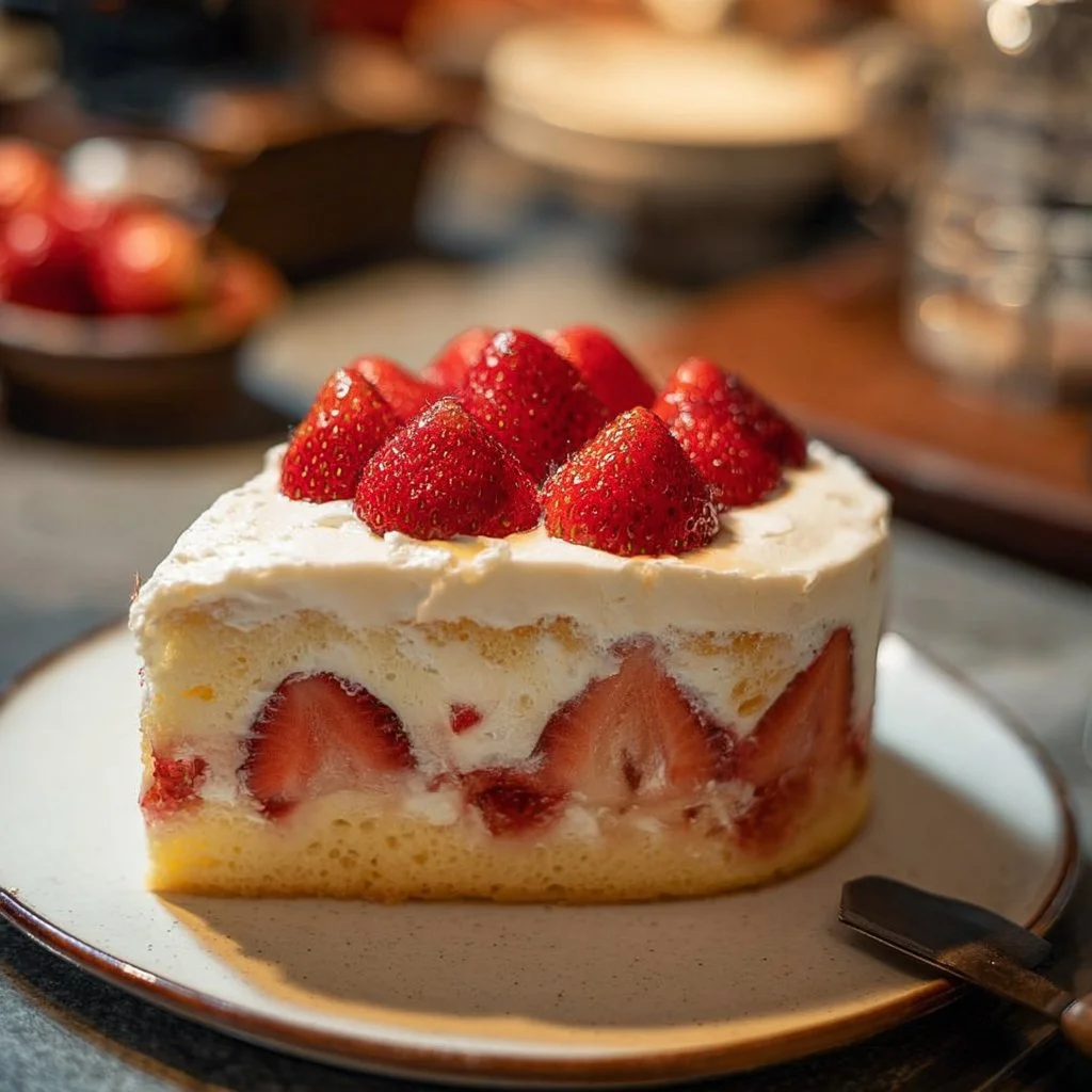Japanese Strawberry Cake