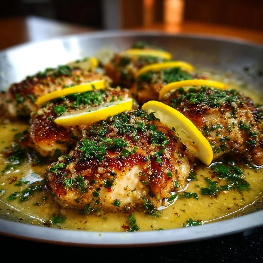 Juicy Lemon Garlic Chicken in Just 20 Minutes