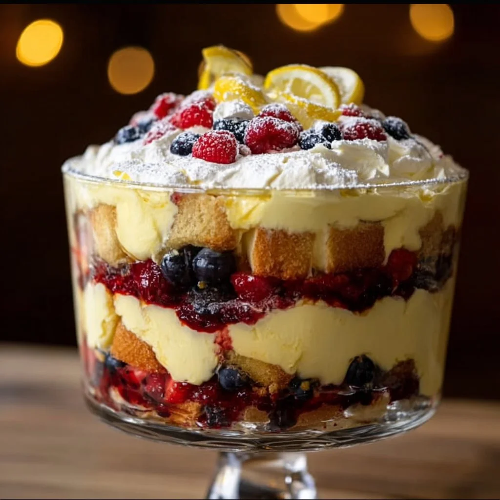 Lemon Berry Trifle