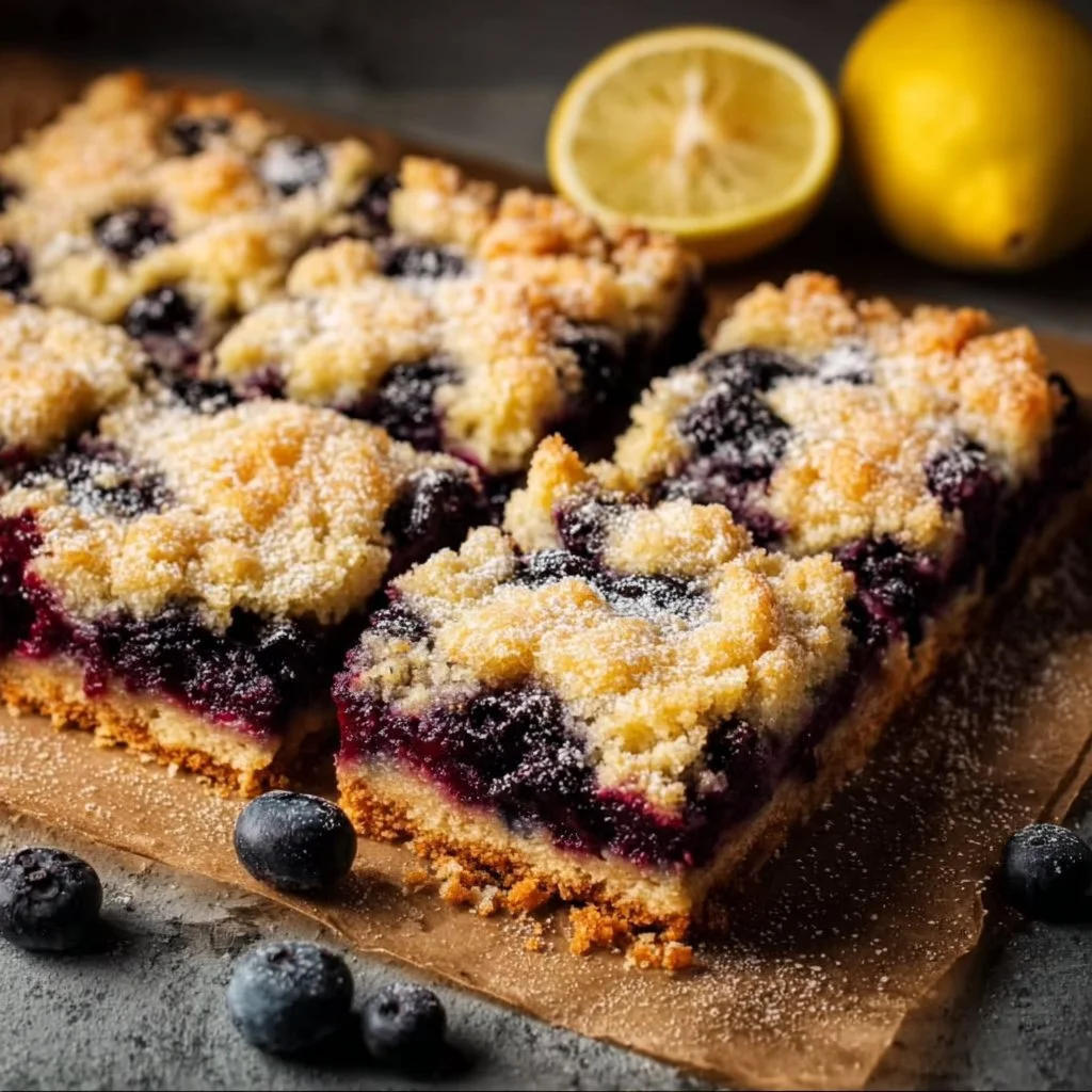 Lemon Blueberry Bars