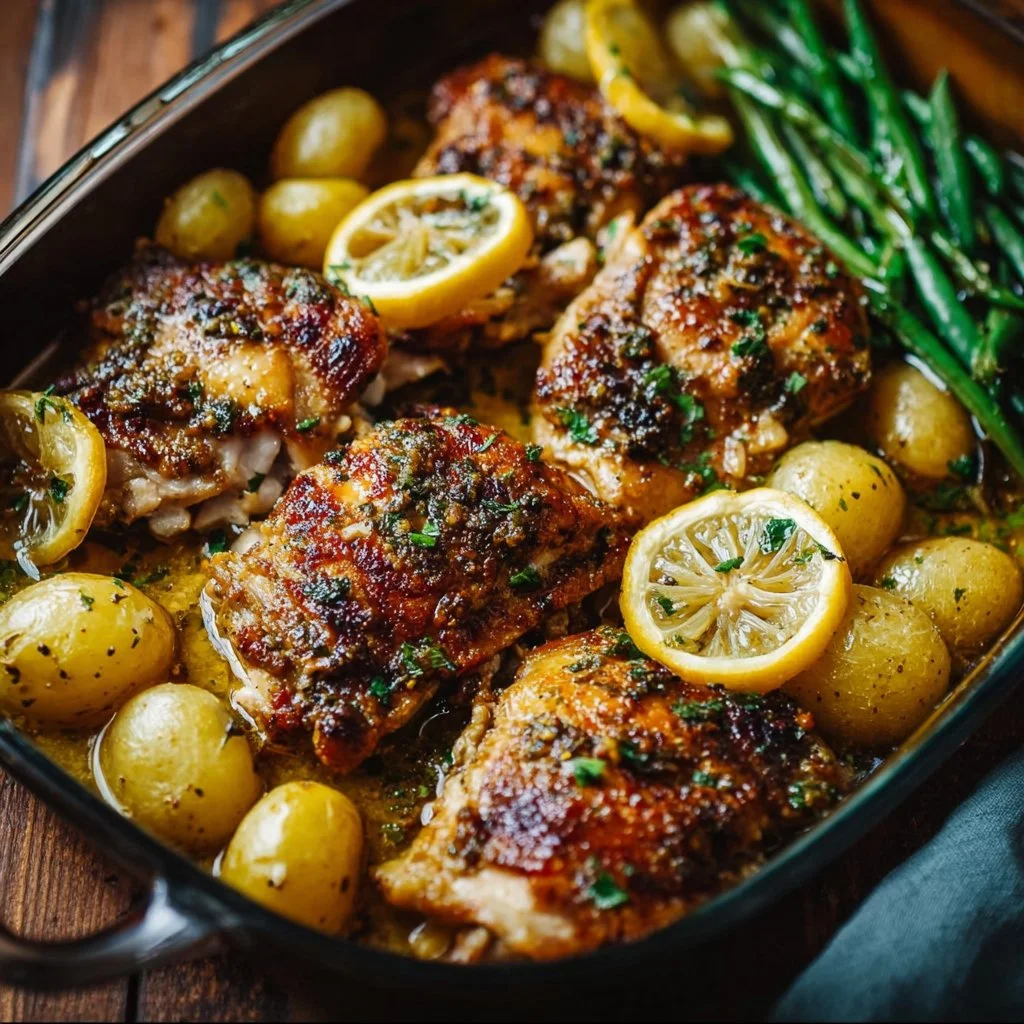 Lemon Garlic Chicken Meal Prep
