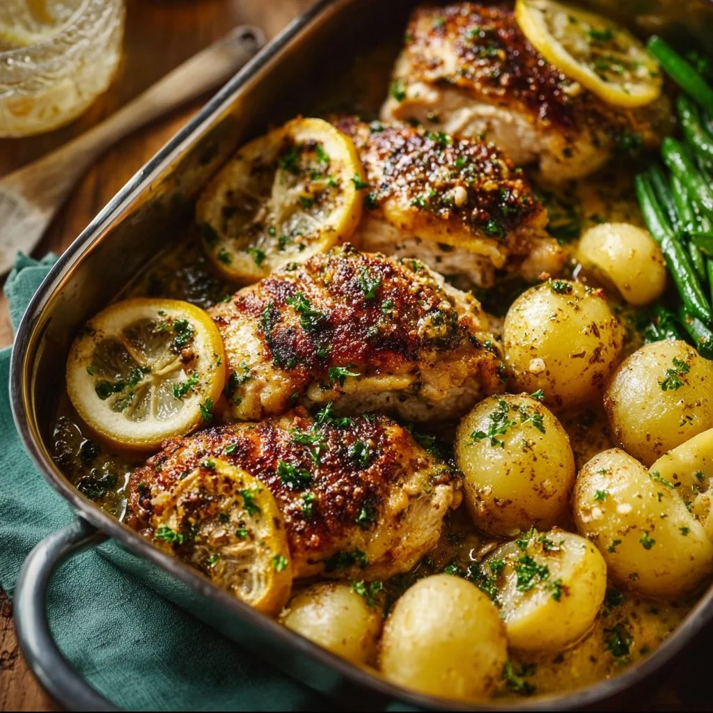 Lemon Garlic Chicken Meal Prep