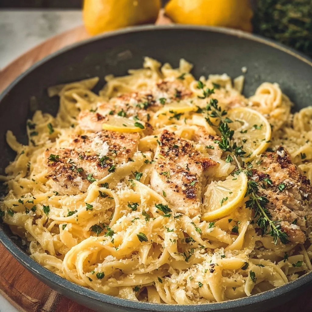 Lemon Garlic Pasta