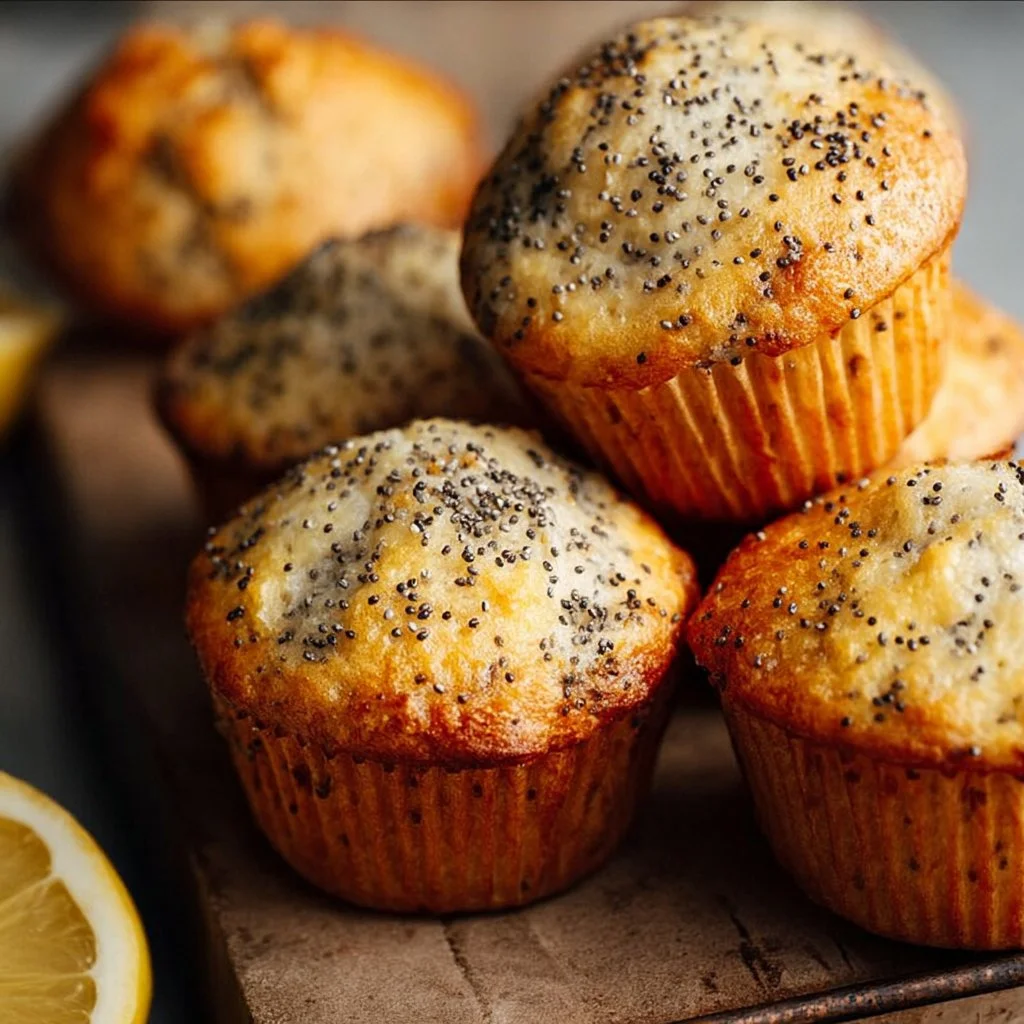 Lemon Poppy Seed Muffins