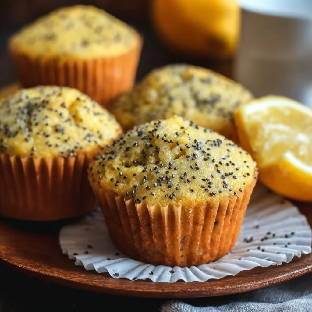 Lemon Poppy Seed Muffins