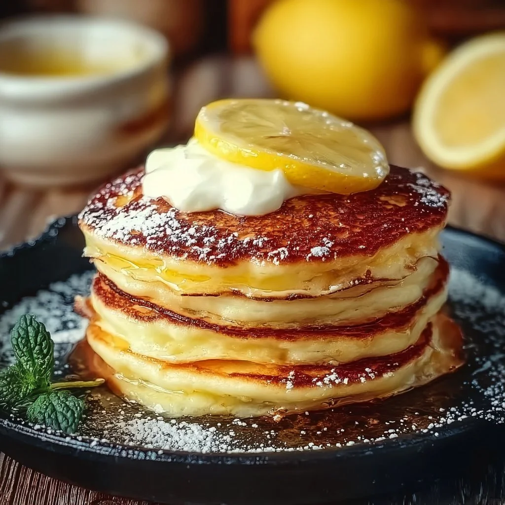 Lemon Ricotta Pancakes