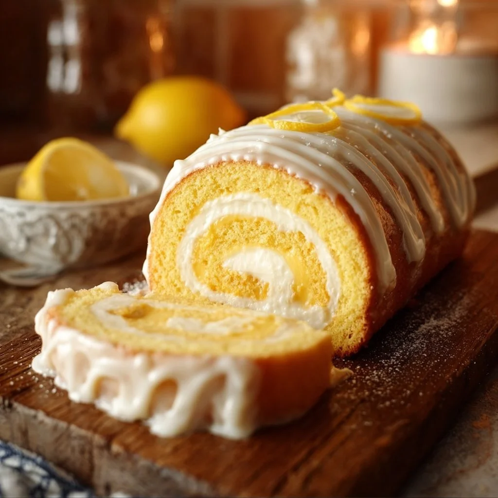 Lemon Roll Cake