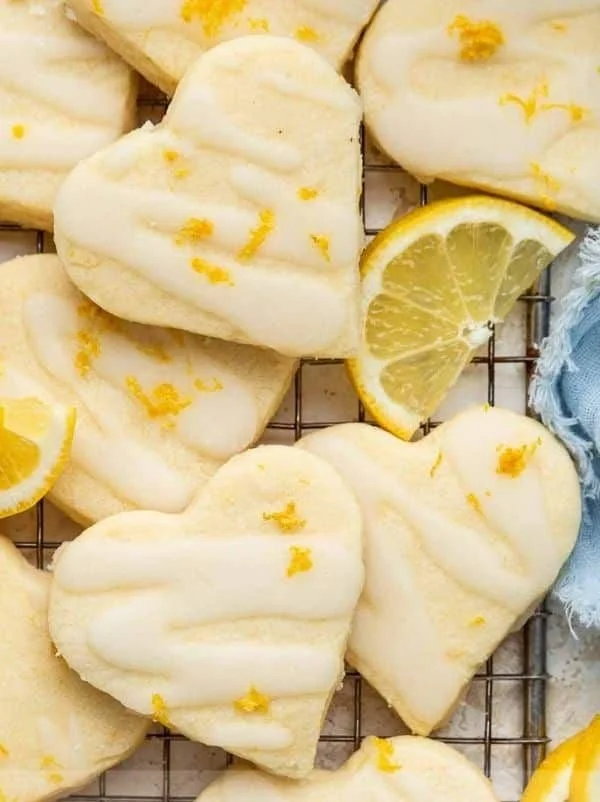 Lemon Shortbread Cookies