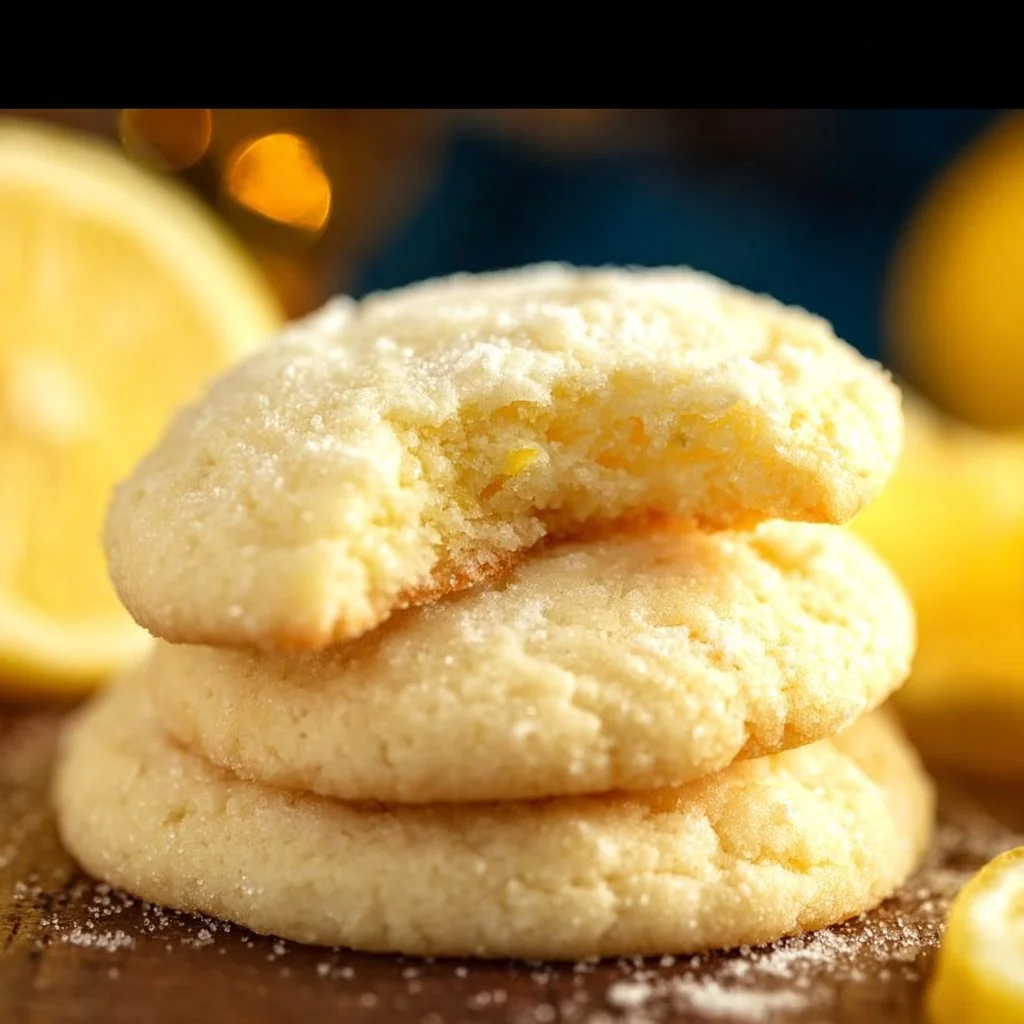 Lemon Sugar Cookies