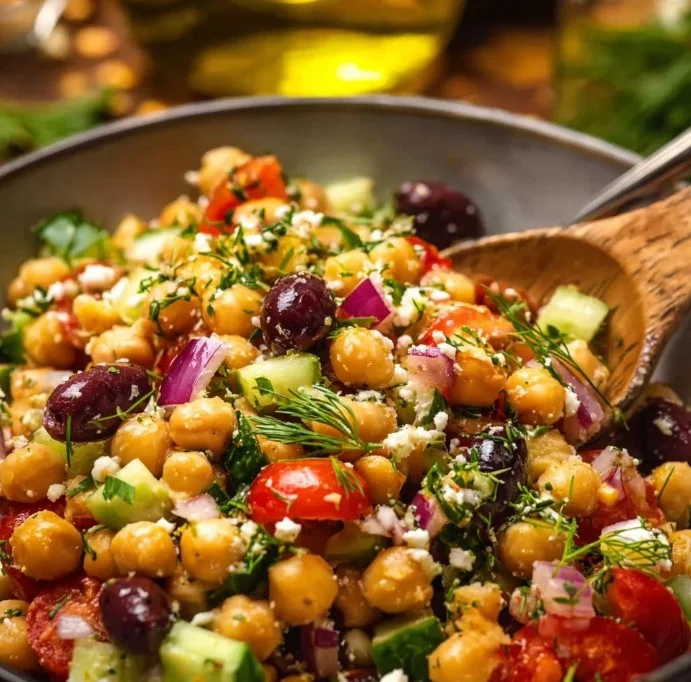 Mediterranean Chickpea Salad