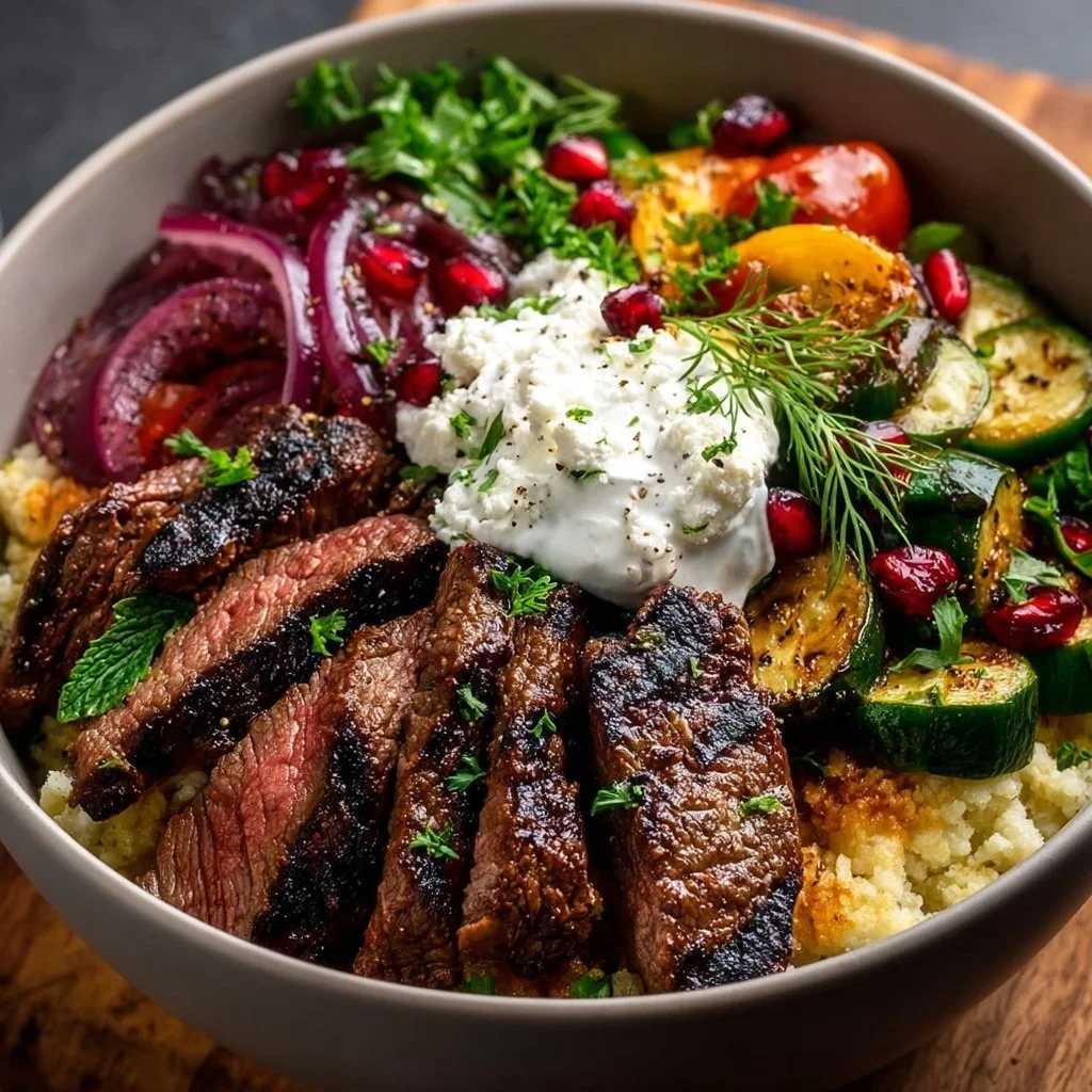 Mediterranean Steak Bowl