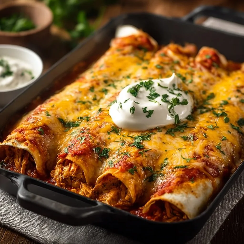 Mouthwatering Chicken Enchiladas for Cozy Nights In