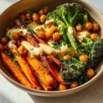 one pan roasted carrot and chickpea bowl 2026 03 18 125633 512x500 1
