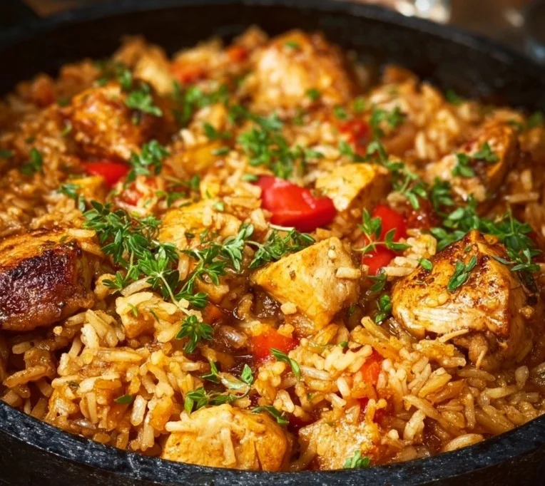One Pot Chicken and Rice