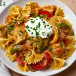 one pot chicken fajita pasta video 30 minute m 2026 03 05 125600 512x512 1