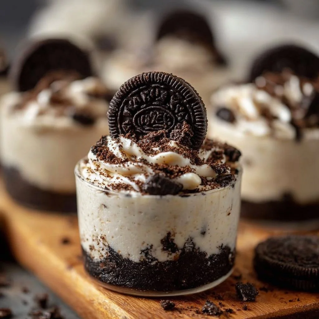Oreo No-Bake Cheesecake Cups