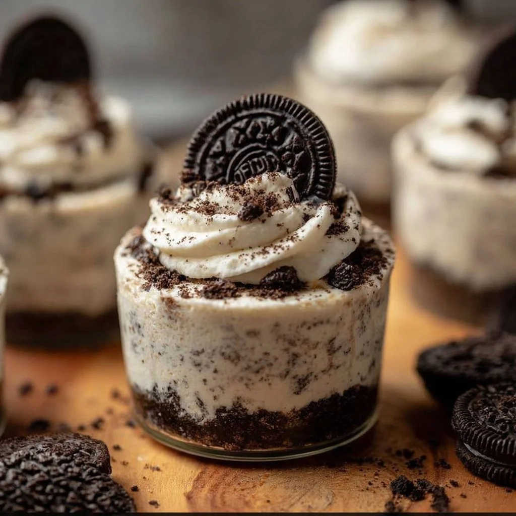 Oreo No-Bake Cheesecake Cups