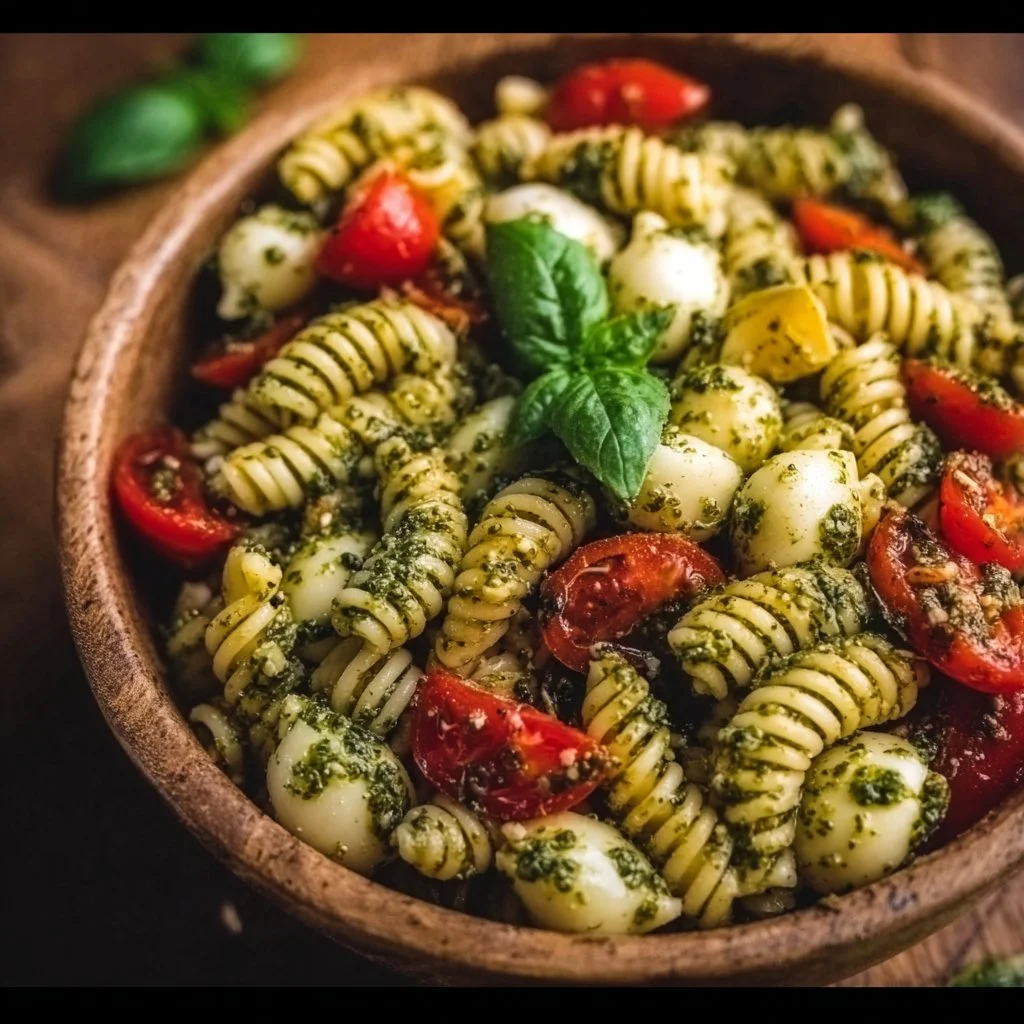 Pasta Salad with Basil Pesto